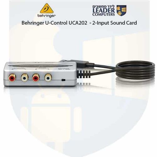 כרטיס קול כניסה 1 | Behringer U-CONTROL UCA202