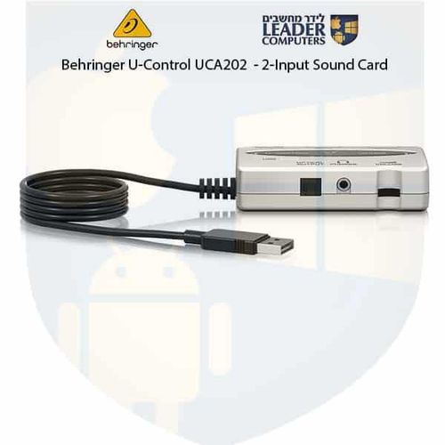 כרטיס קול כניסה 1 | Behringer U-CONTROL UCA202