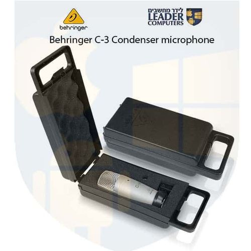 מיקרופון קונדנסר מקצועי עם דיאפרגמה רחבה Behringer C-3