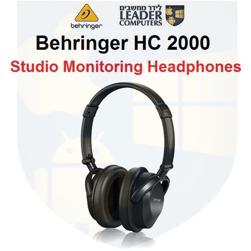 אוזניות מוניטור ברנגר HC2000 לאולפן