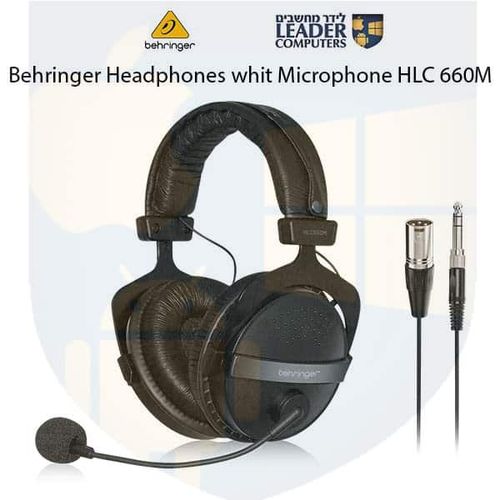 אוזניות רב תכליתיות ברנגר HLC660M לאולפן