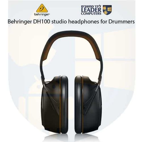 אוזניות סגורות למתופפים Behringer DH100 לאולפן