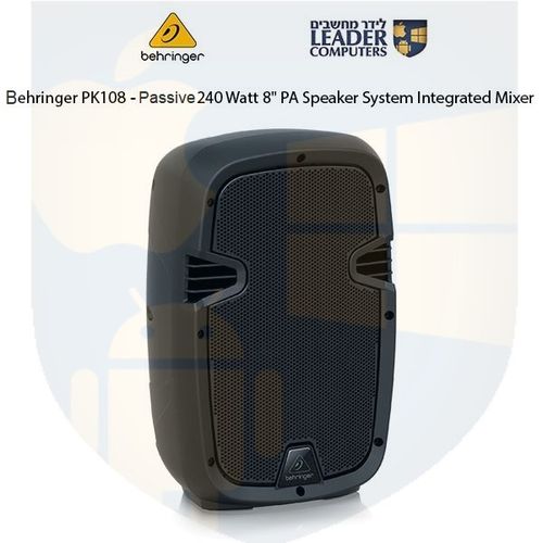 רמקול PA פאסיבי 8 אינץ' עד 350 וואט | Behringer PK108