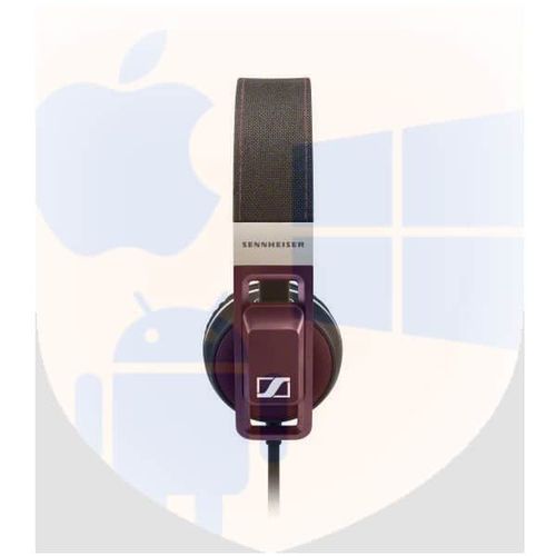 אוזניות עם דיבורית Sennheiser Urbanite צבע שזיף, תואם אייפון, אייפוד ואייפאד סמארטפונים והטאבלטים | מוצר מתצוגה!