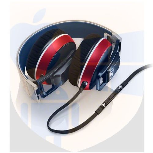 אוזניות עם דיבורית Sennheiser Urbanite צבע אדום, תואם אייפון, אייפוד ואייפאד סמארטפונים והטאבלטים | מוצר מתצוגה!