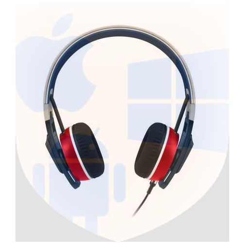אוזניות עם דיבורית Sennheiser Urbanite צבע אדום, תואם אייפון, אייפוד ואייפאד סמארטפונים והטאבלטים | מוצר מתצוגה!