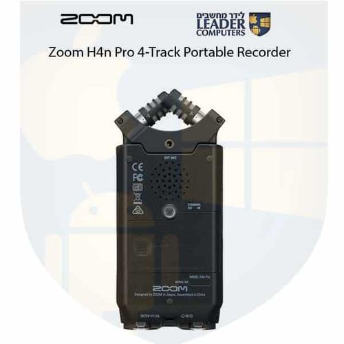 מכשיר הקלטה נייד Zoom H4n pro שחור