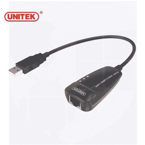 כרטיס רשת בחיבור USB | ממיר מ-USB ל-RJ45, דגם Y-1466 UNITEK