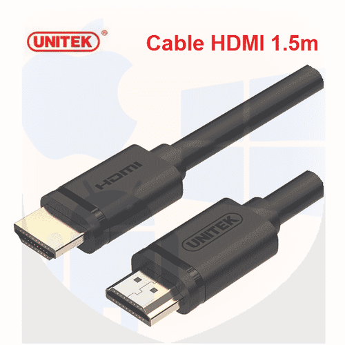 כבל Y-C137M UNITEK HDMI באיכות גבוהה 1.4 באורך של 1.5 מטר