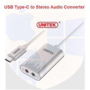 כרטיס קול חיצוני Type-C USB דגם Y-248 UNITEK