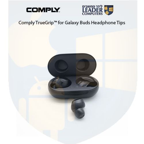 Comply TW-200-A | אטמי ספוג זיכרון לאוזניות מידה S | שלוש זוגות של טיפים לאוזניות לאוזניות Galaxy Buds ועוד