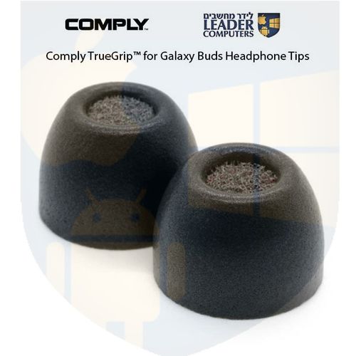 Comply TW-200-A | אטמי ספוג זיכרון לאוזניות מידה L | שלוש זוגות של טיפים לאוזניות לאוזניות Galaxy Buds ועוד