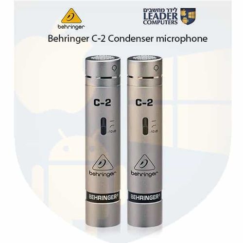 זוג מיקרופונים קונדנסרים Behringer C-2