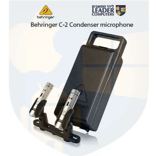 זוג מיקרופונים קונדנסרים Behringer C-2