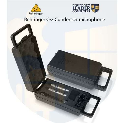 זוג מיקרופונים קונדנסרים Behringer C-2