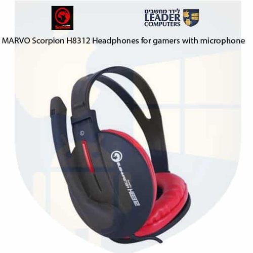 אוזניות לגיימרים עם מיקרופון MARVO Scorpion H8312