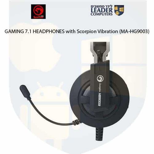 אוזניות לגיימרים עם רטט MARVO Scorpion MA-HG9003