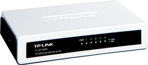מפצל רשת ל-5 פורטים TL-SF1005D TP-LINK 10/100Mbps