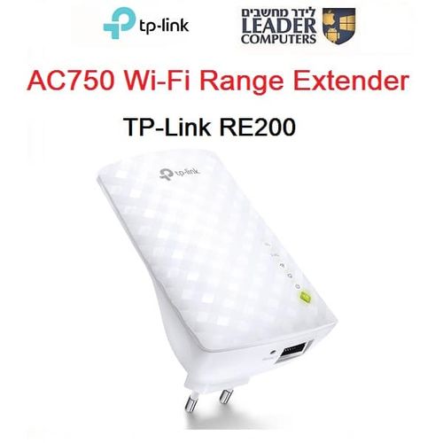 מגדיל טווח רשת אלחוטית | TP-Link AC750 RE200