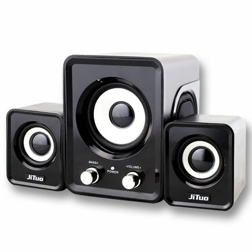 זוג רמקולים עם סאבוופר JiTuo JT-2802