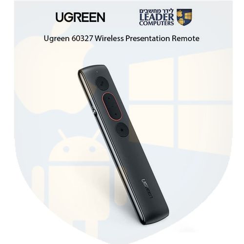 שלט אלחוטי 2.4GHz למצגות ומצביע לייזר Ugreen