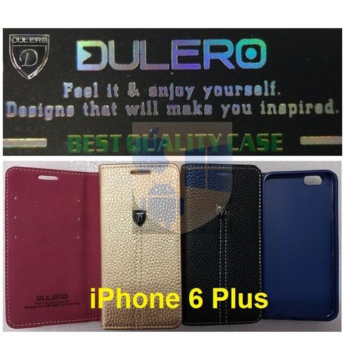 קלפה ארנק Dulero – כיסוי מגן דמוי עור לסמארטפון אייפון 6G פלוס ו-6S פלוס