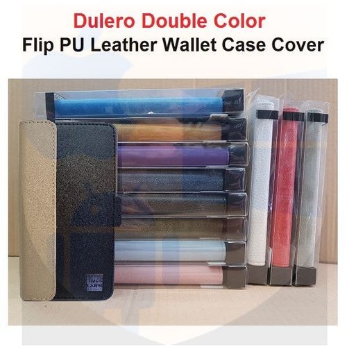לפה ארנק Dulero כפול צבע – כיסוי מגן דמוי עור לסמארטפון סמסונג גלקסי J1 2016 SM-J120