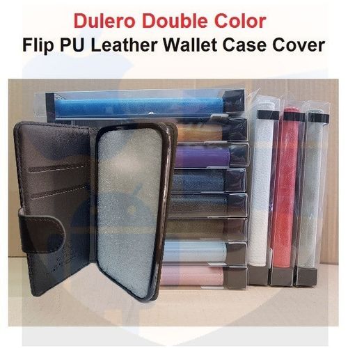 לפה ארנק Dulero כפול צבע – כיסוי מגן דמוי עור לסמארטפון סמסונג גלקסי J1 2016 SM-J120
