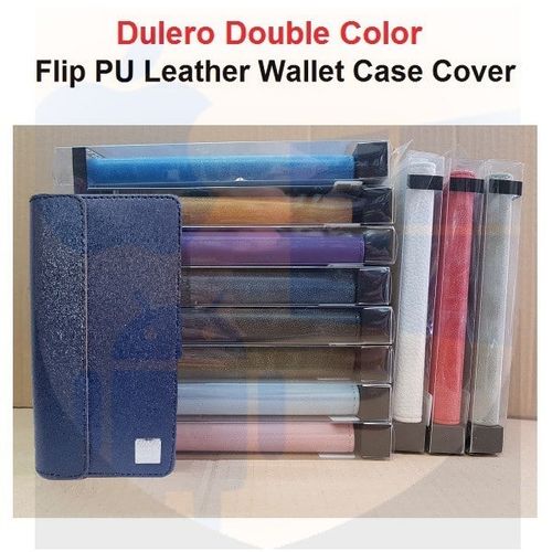 קלפה ארנק Dulero כפול צבע – כיסוי מגן דמוי עור לסמארטפון סמסונג גלקסי J7 2016 SM-J710