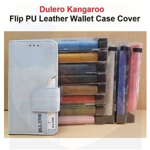 קלפה ארנק Dulero קנגורו – כיסוי מגן דמוי עור לסמארטפון אייפון 7 פלוס ולאייפון 8 פלוס