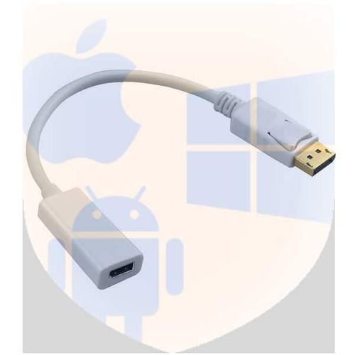 כבל מתאם DisplayPort זכר ל-DisplayPort נקבה מבית פרוטק