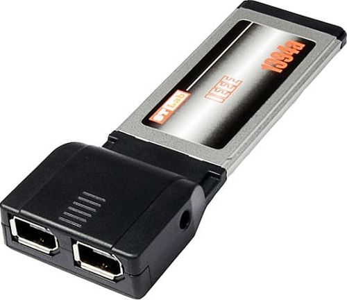 כרטיס 1394 STLab C-410 FireWire עם שתי יציאות של 6 פינים