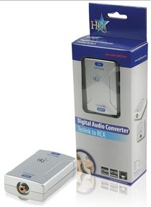 ממיר אופטי TOSLINK לקואקס RCA