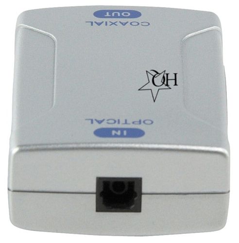 ממיר אופטי TOSLINK לקואקס RCA