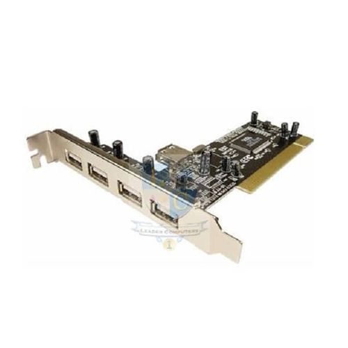 כרטיס PCI עם 4 כניסות 2.0 Dynamode USB