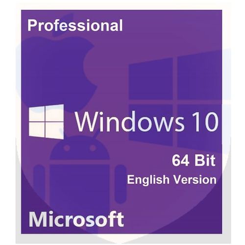 מערכת העפלה מיקרוסופט Windows 10 Pro 64-Bit, גירסה אנגלית