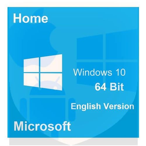 מערכת העפלה מיקרוסופט Windows 10 Home 64-Bit, גירסה אנגלית