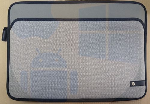 HP כיסוי למחשב נייד 15-16 אינץ' 615448-121 WU674AA אפור