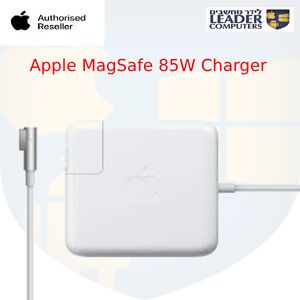 מטען חשמלי מקורי של אפל MagSafe 85W | למחשב נייד 15-17 אינץ Apple MacBook Pro | כולל כבל חשמל