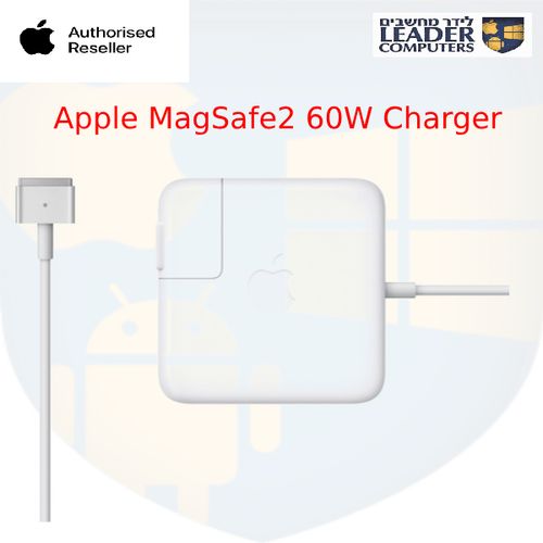 מטען מקורי אפל 60 וואט | MacBook Pro / MacBook Air |  Apple 60W MagSafe2