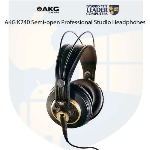 אוזניות סטודיו מקצועיות חצי סגורות | AKG K240