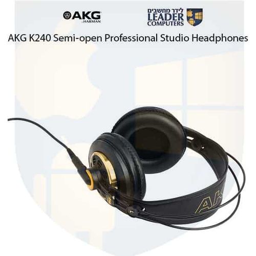 אוזניות סטודיו מקצועיות חצי סגורות | AKG K240
