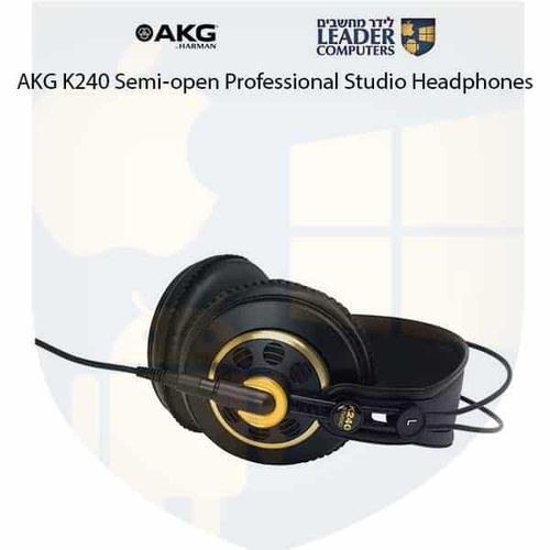 אוזניות סטודיו מקצועיות חצי סגורות | AKG K240