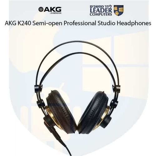 אוזניות סטודיו מקצועיות חצי סגורות | AKG K240