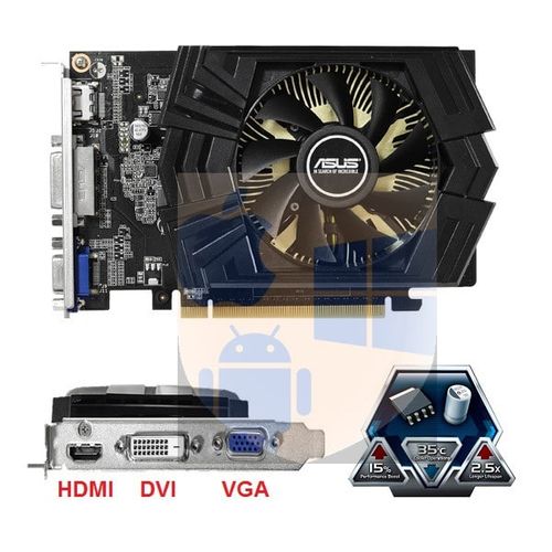 כרטיס מסך Asus Nvidia GeForce GTX750 PCI-Express 2GB