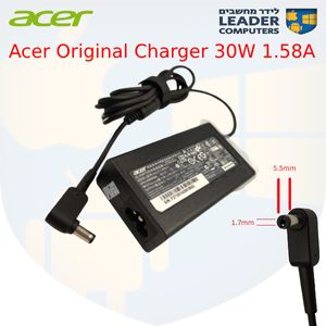 מטען מקורי למחשב נייד אייסר Acer 19V 1.58A – 30W