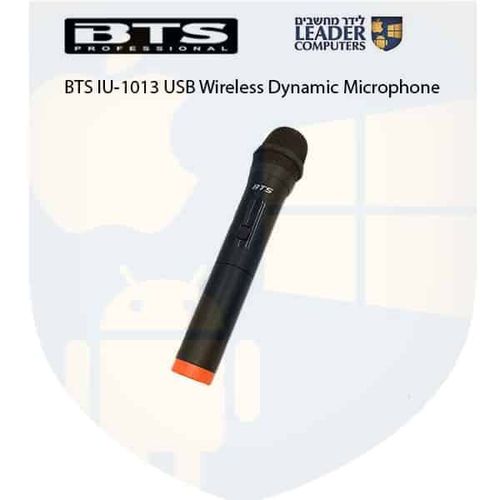 מיקרופון דינמי אלחוטי BTS IU-1013 USB