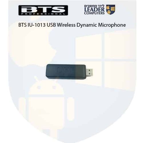 מיקרופון דינמי אלחוטי BTS IU-1013 USB