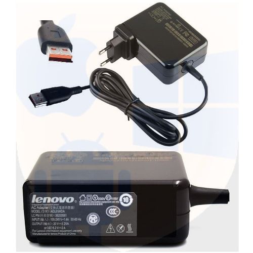 מטען מקורי למחשב נייד לנובו 20V 3.25A – 65W Yoga 3 / 4