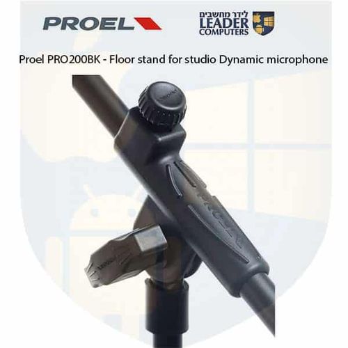 סטנד רצפתי גבוה למיקרפון | Proel PRO200BK